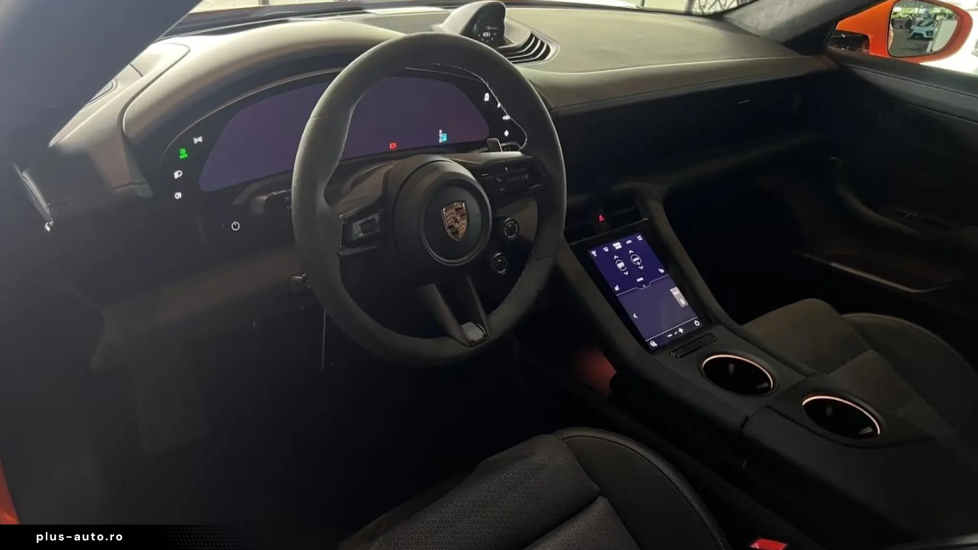Porsche Taycan GTS Pastel Orange Soft-Close