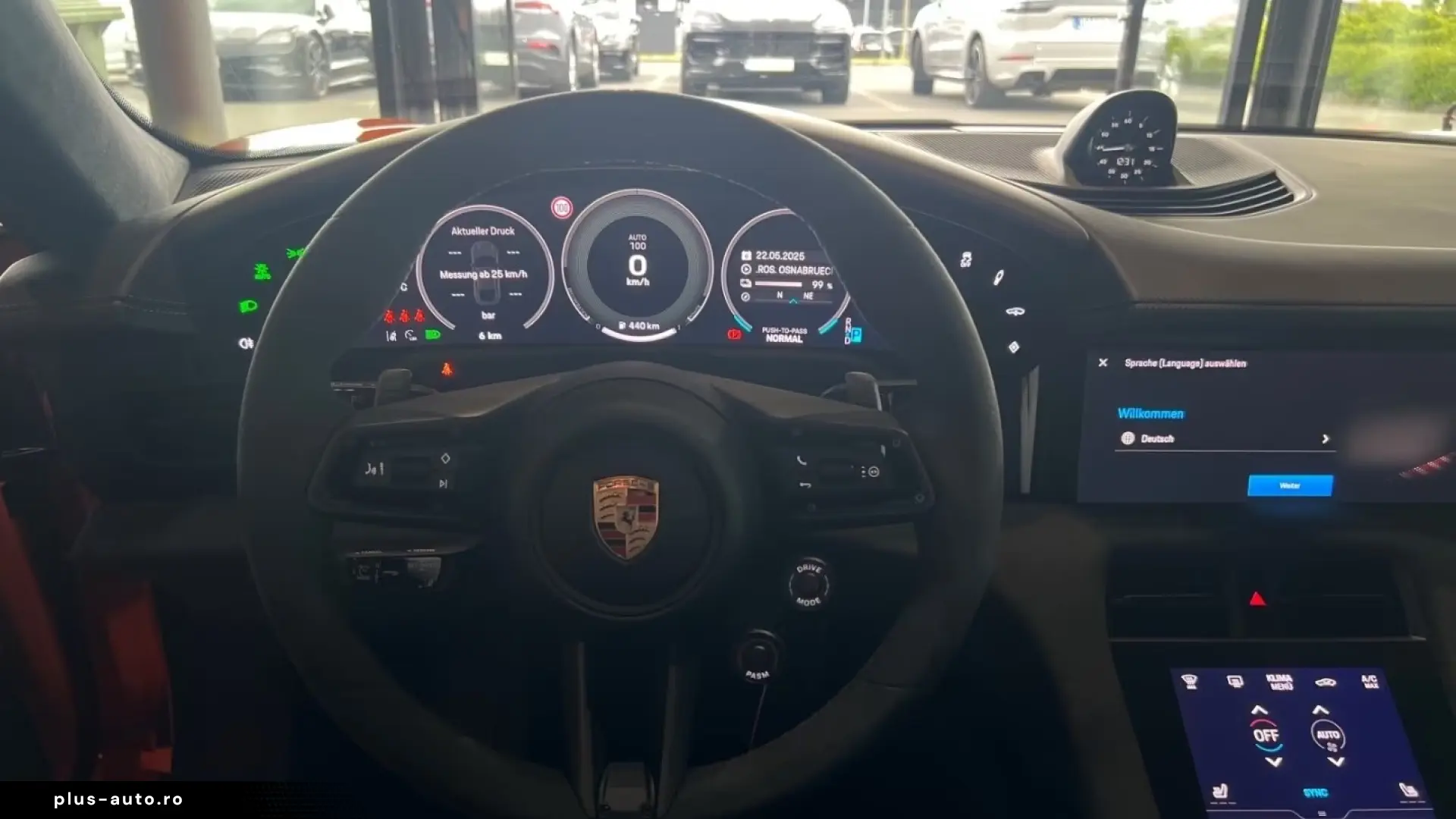 Porsche Taycan GTS Pastel Orange Soft-Close