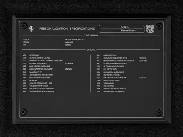 FERRARI Roma 360 JBL PassDisplay