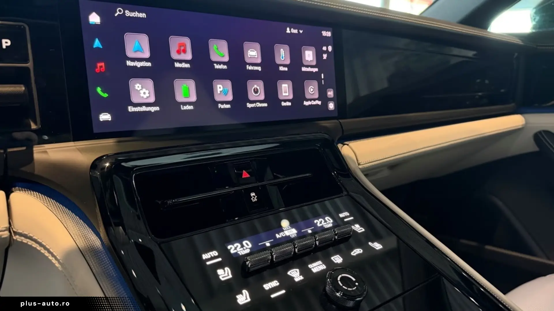 Porsche Panamera 4S E-Hybrid HA steering Head-Up