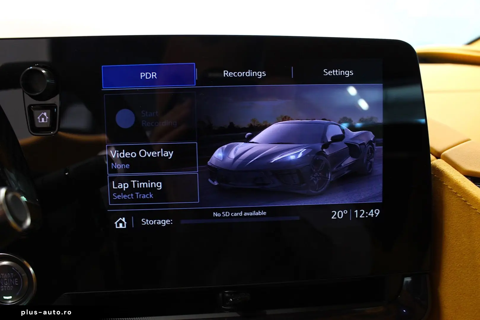 CORVETTE C8 STINGRAY COUPE 3LT  HUD 360 LIFT PDR Warranty