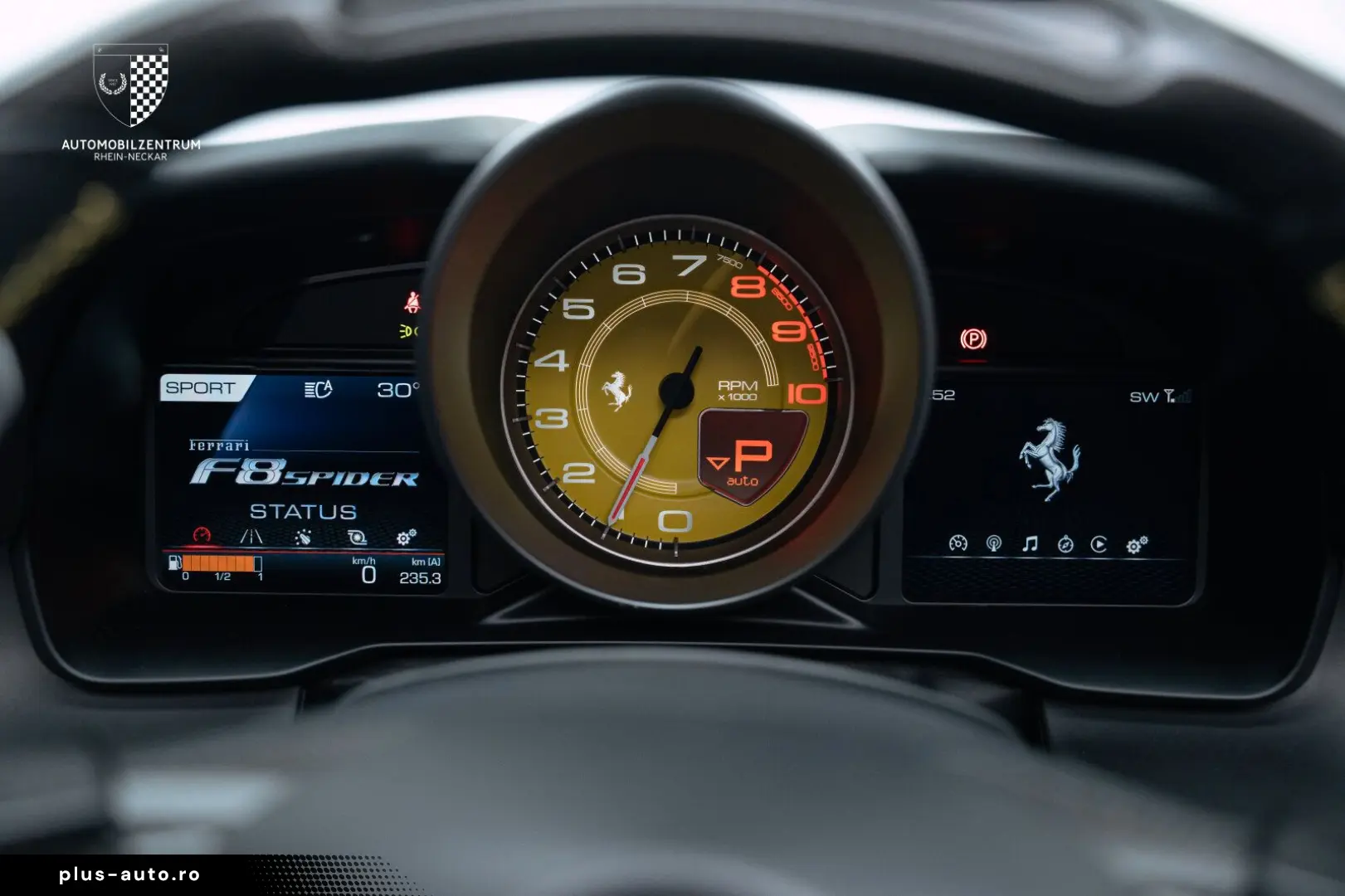 FERRARI F8 Spider NOVITEC Passenger Lift PPF Garantie