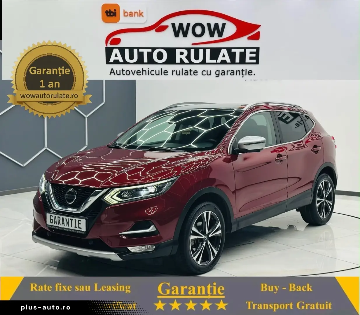 NISSAN Qashqai 2019 1.3i E6 Garantie 12 Luni Rate Avans 0 Do