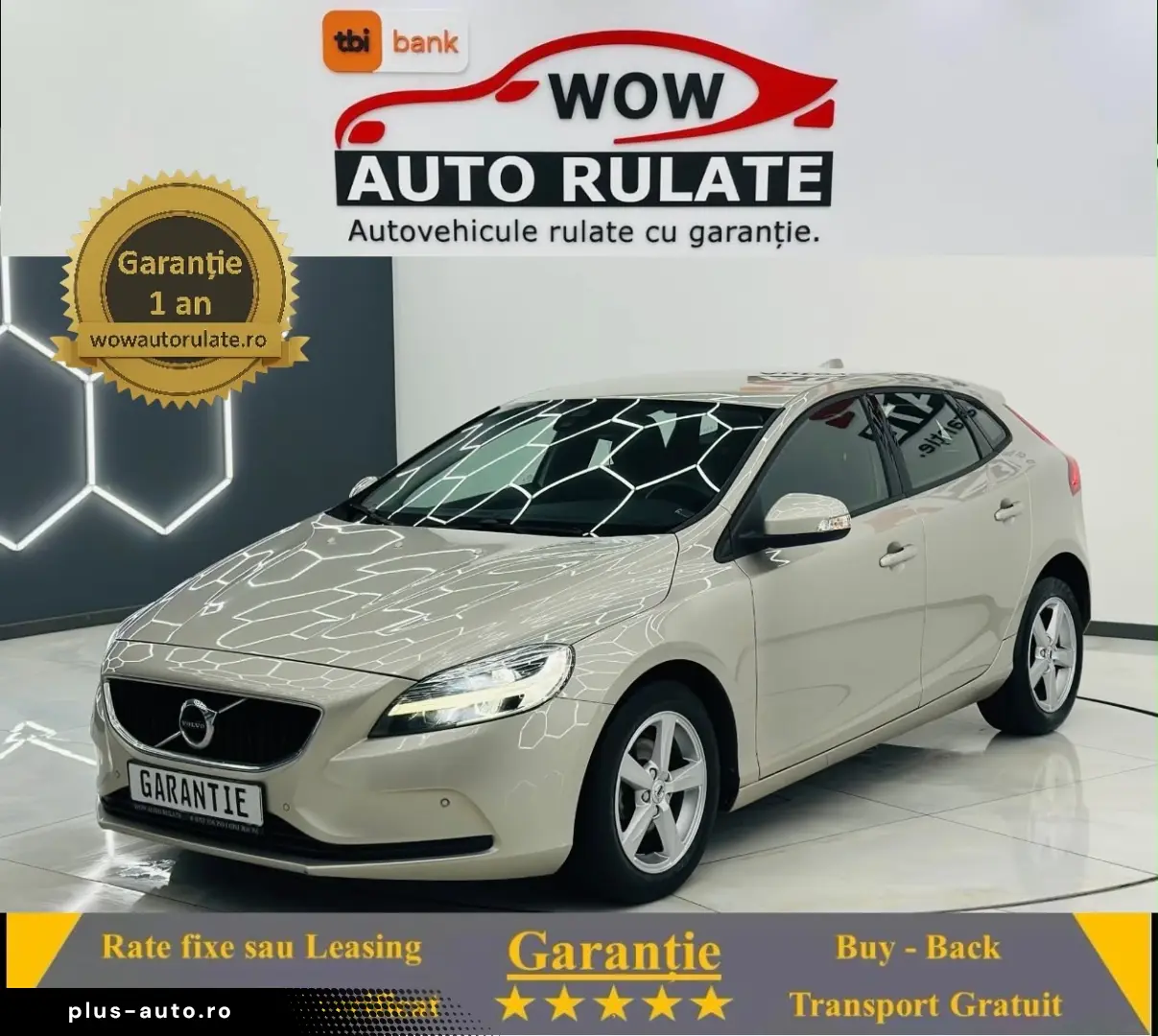 VOLVO V40 2018 2.0D E6 Garantie 12 Luni Rate Avans 0 Doar Cu