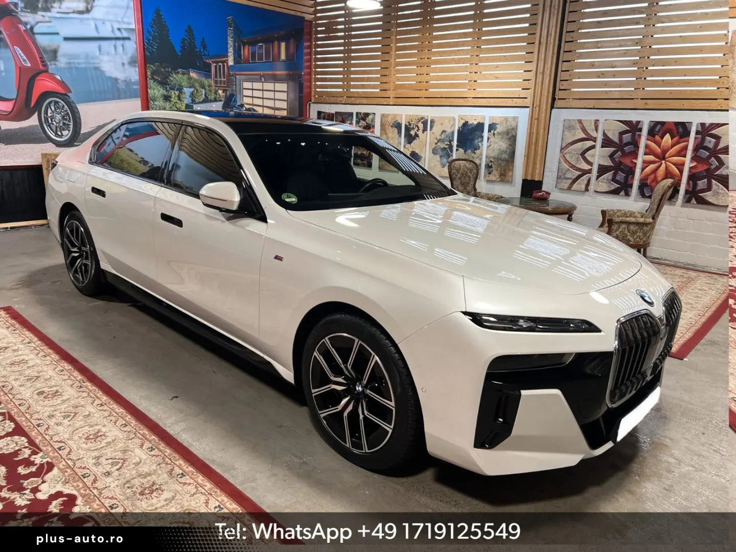 BMW 750 e xDrive M-Sport  Kristall  Leder  HUD  Pano
