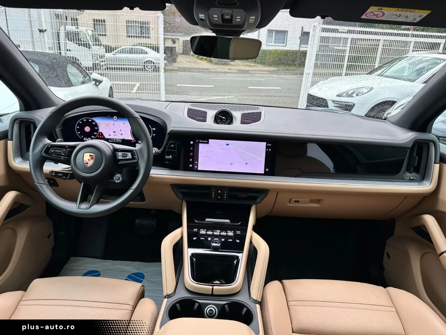PORSCHE Cayenne E-Hybrid HINTERACHSLENKUNG NACHTSICHTASS