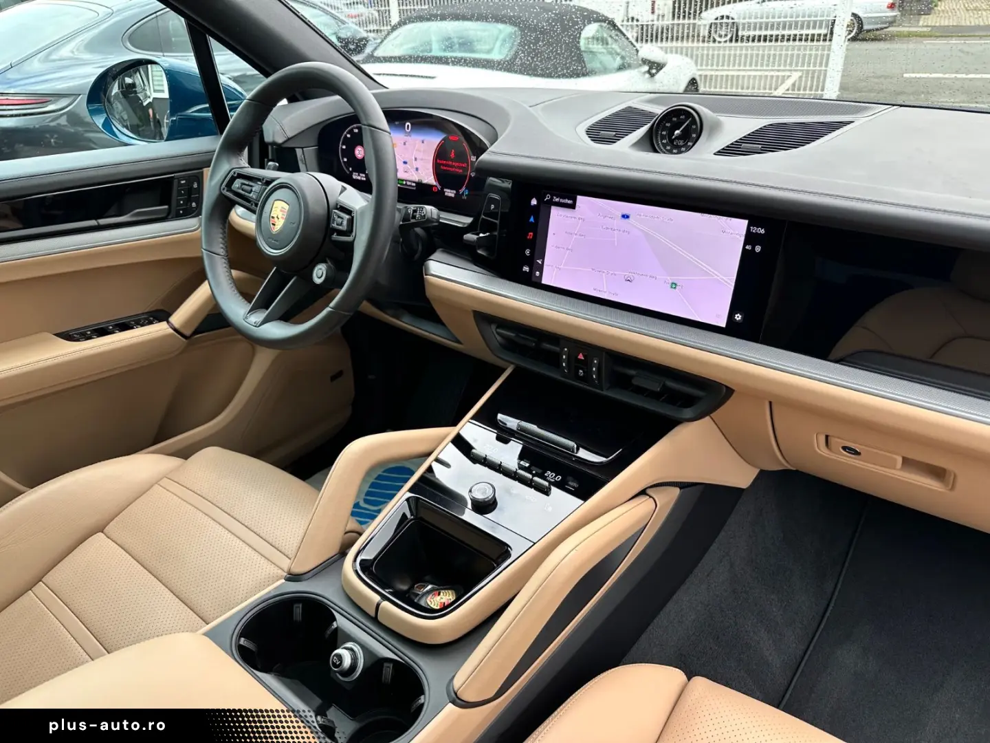 PORSCHE Cayenne E-Hybrid HINTERACHSLENKUNG NACHTSICHTASS
