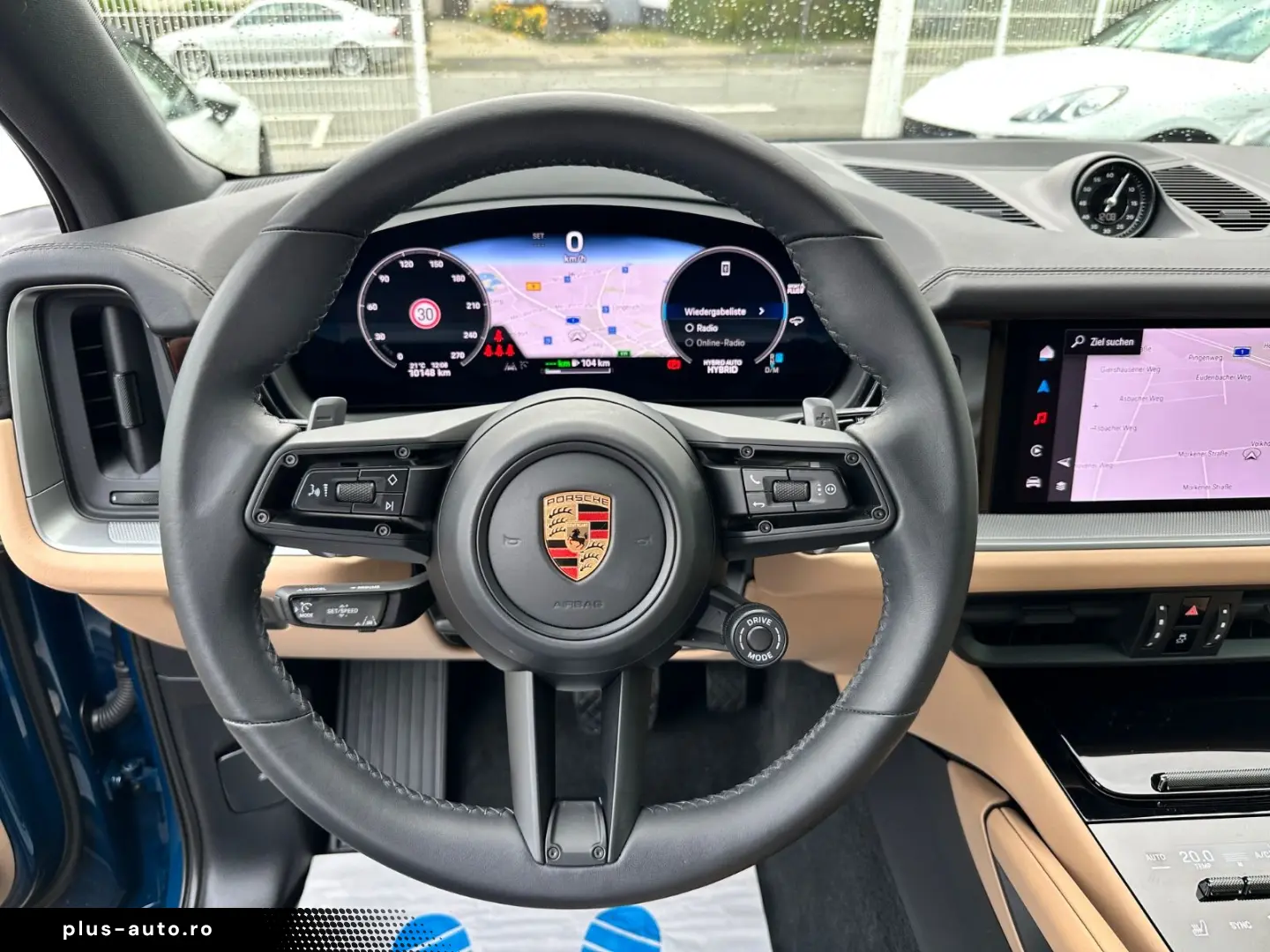 PORSCHE Cayenne E-Hybrid HINTERACHSLENKUNG NACHTSICHTASS