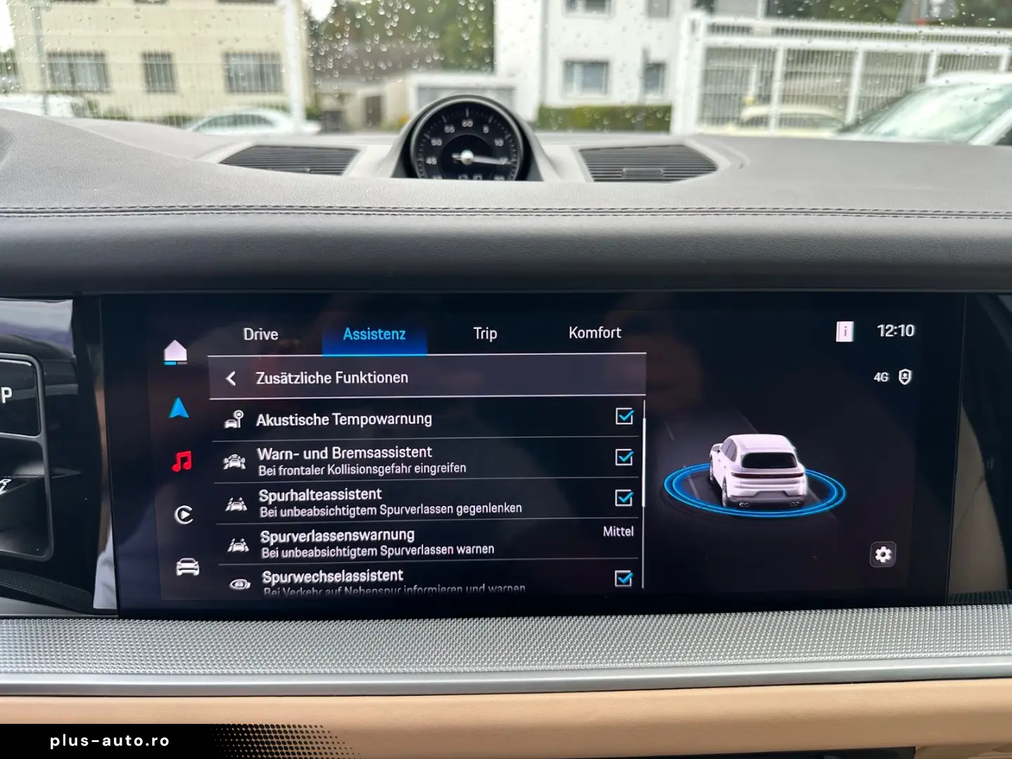 PORSCHE Cayenne E-Hybrid HINTERACHSLENKUNG NACHTSICHTASS