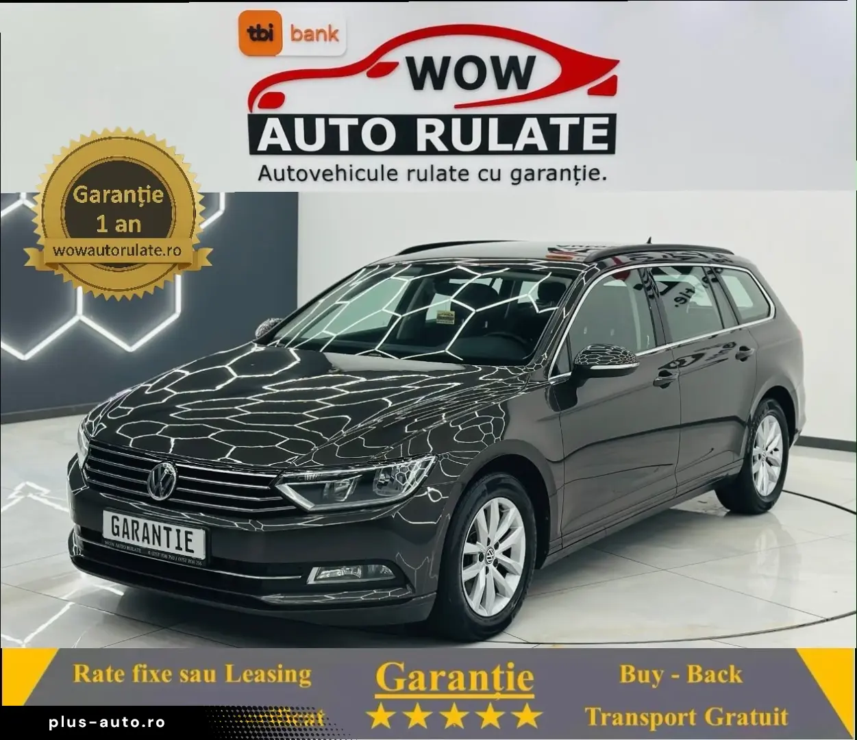 VOLKSWAGEN PASSAT 2018 1.6D E6 Garantie 12 Luni Rate Avans 0