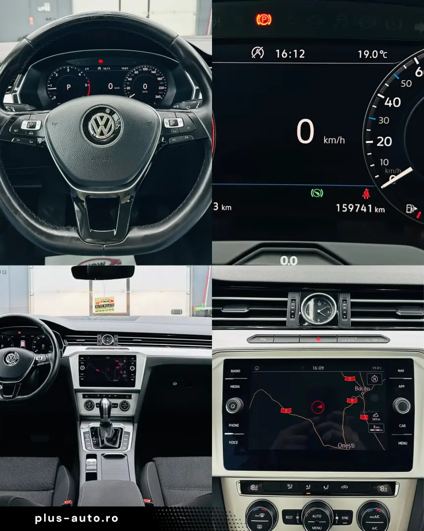 VOLKSWAGEN PASSAT 2018 1.6D E6 Garantie 12 Luni Rate Avans 0