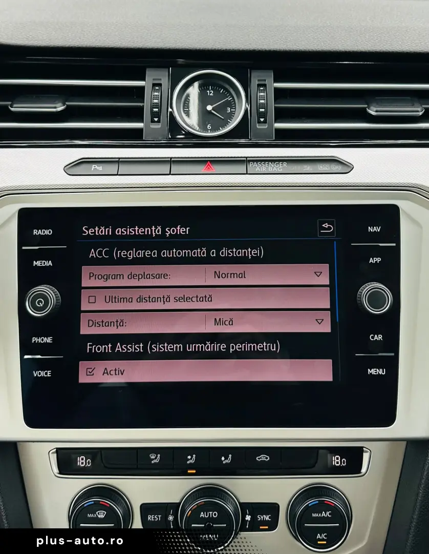 VOLKSWAGEN PASSAT 2018 1.6D E6 Garantie 12 Luni Rate Avans 0