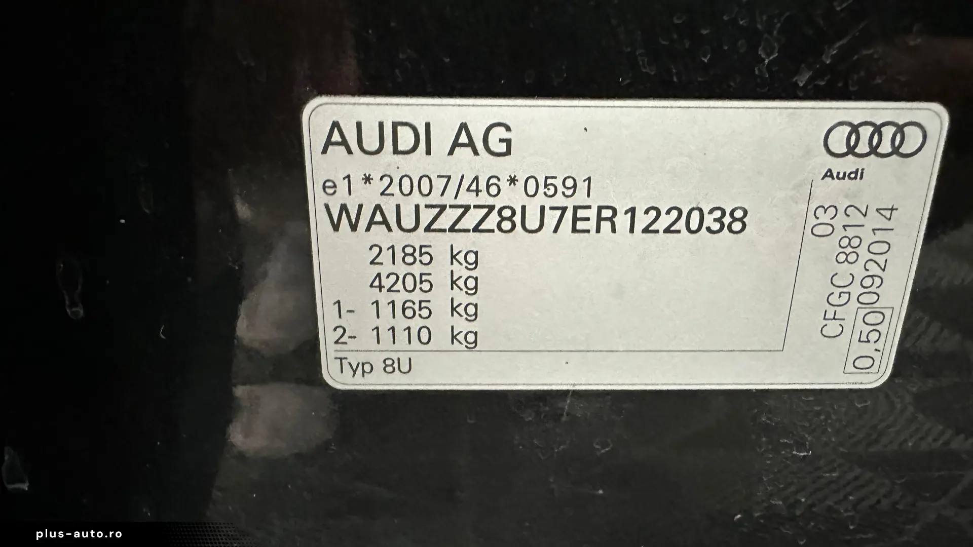 Audi Q3 2.0 Diesel 177 CP An 2014
