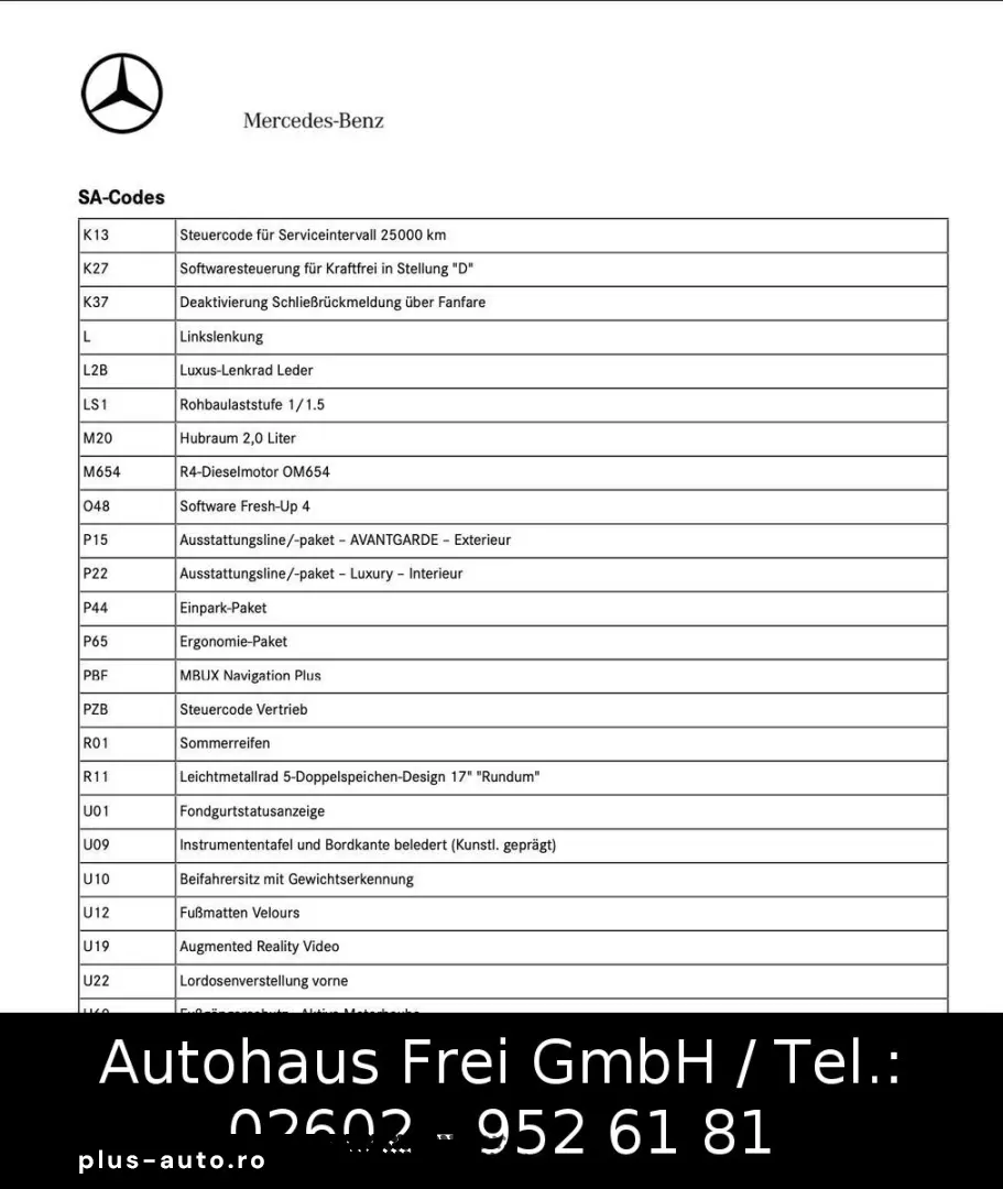 MERCEDES-BENZ E 220 Limousine Avantgarde 1-HAND LED &hellip;
