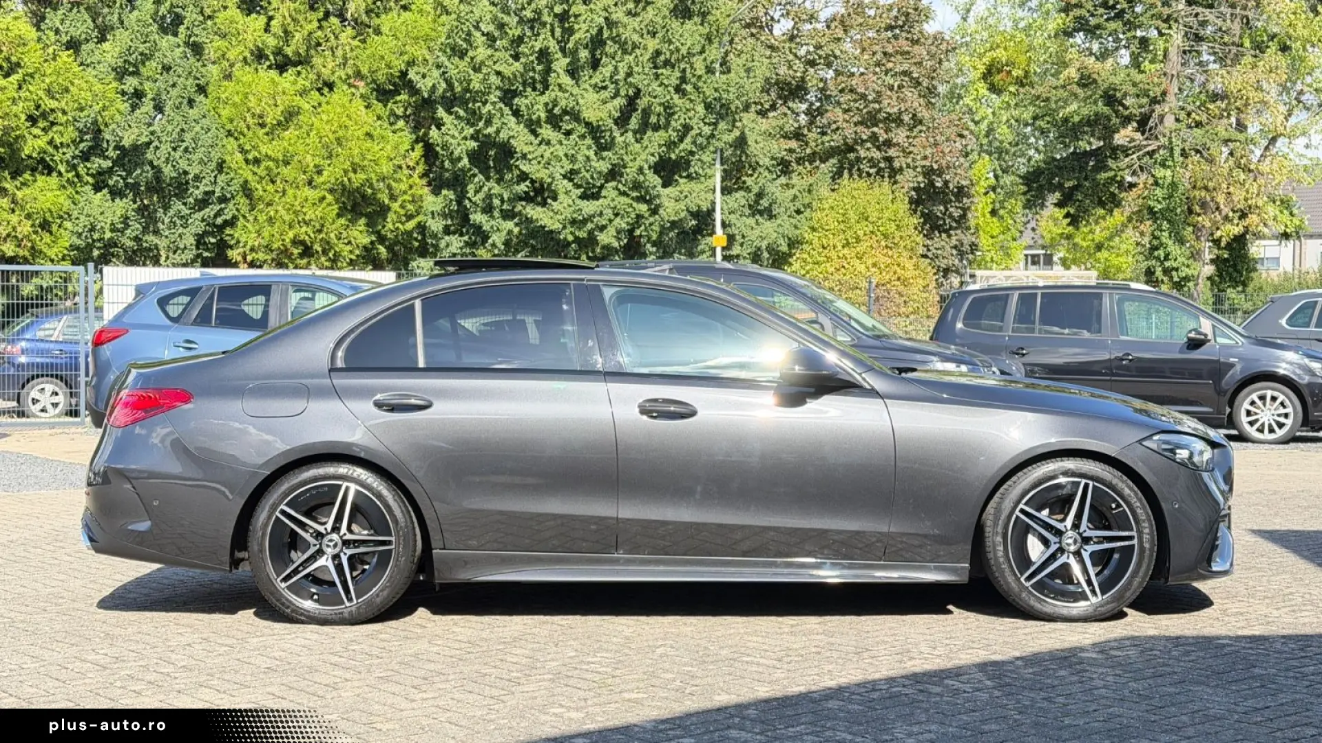 MERCEDES-BENZ C 180 AMG PANO LEDER NIGHT NAVI MBUX SPUR GRA