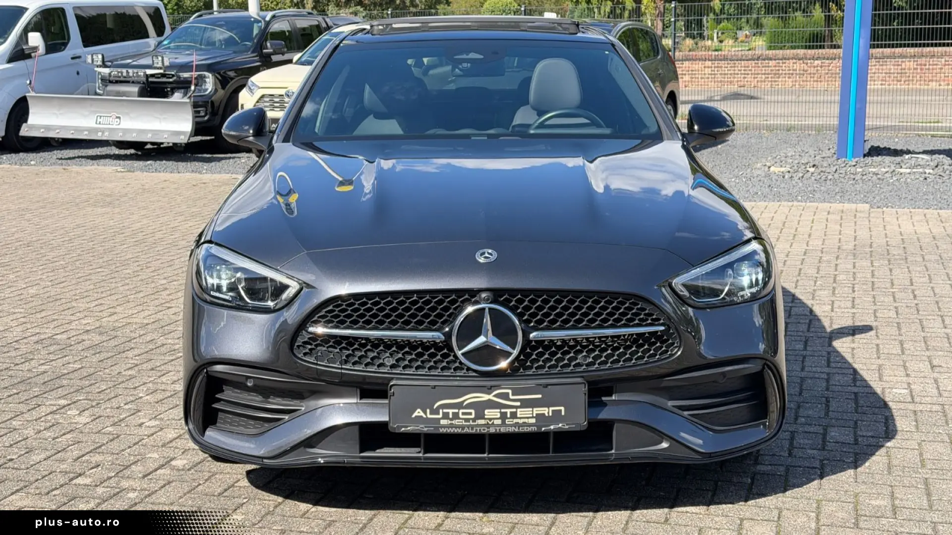 MERCEDES-BENZ C 180 AMG PANO LEDER NIGHT NAVI MBUX SPUR GRA