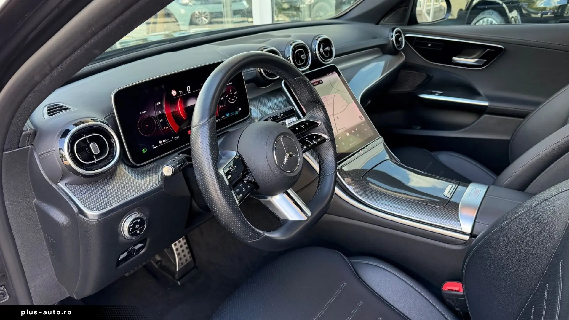 MERCEDES-BENZ C 180 AMG PANO LEDER NIGHT NAVI MBUX SPUR GRA
