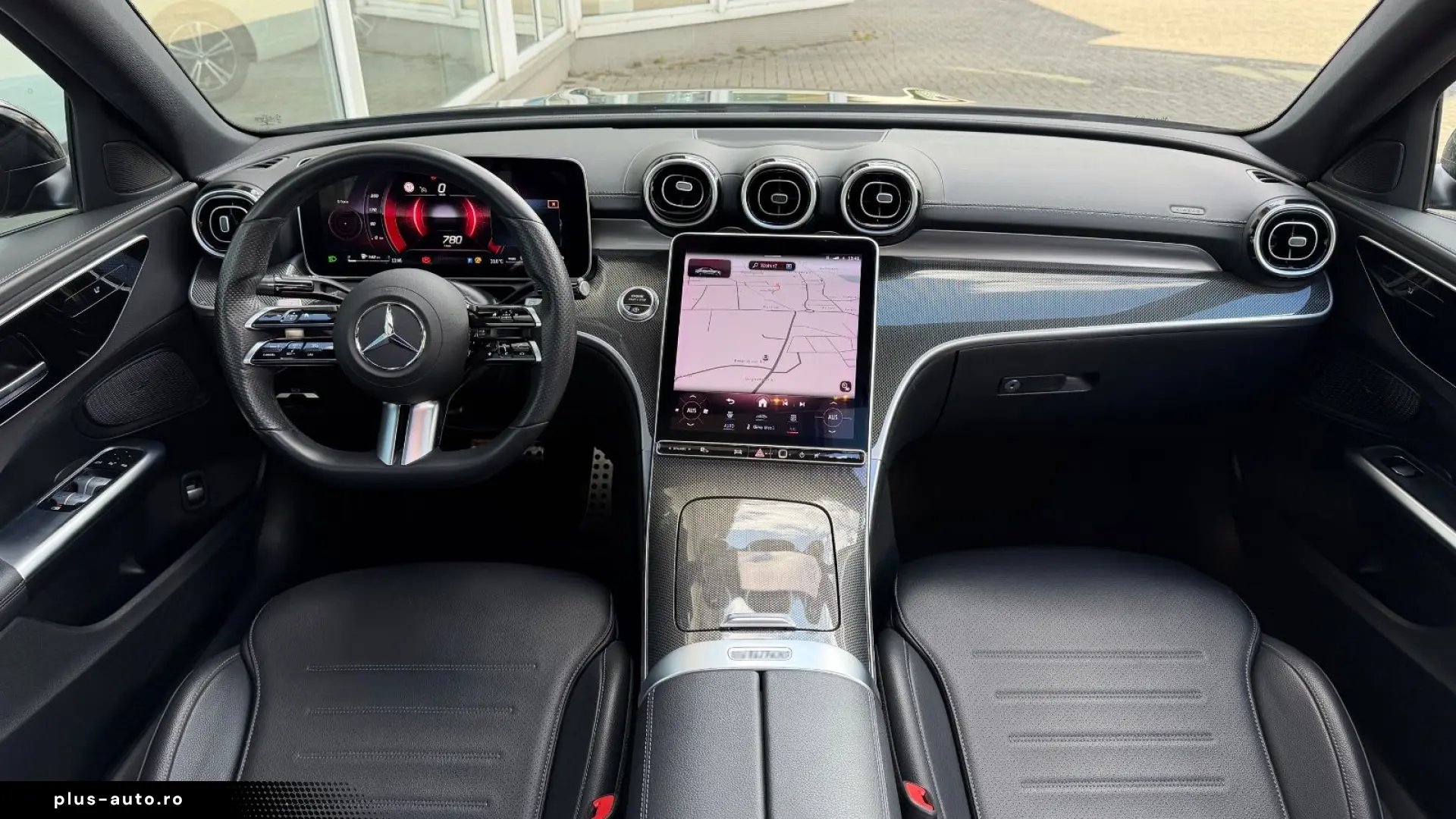 MERCEDES-BENZ C 180 AMG PANO LEDER NIGHT NAVI MBUX SPUR GRA