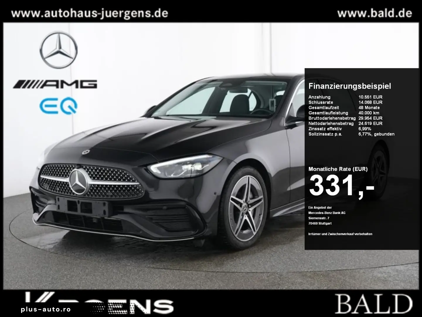 MERCEDES-BENZ C 180 AMG-Sport LED 360 Memo Distr Amb&hellip;