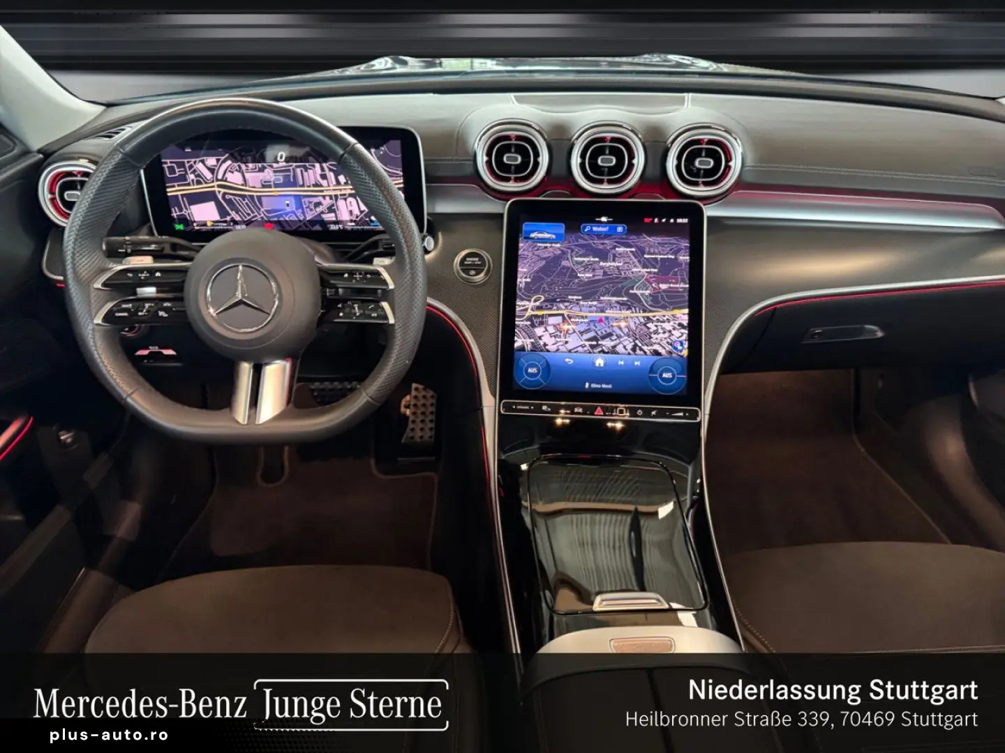 MERCEDES-BENZ C 180 AMG Adv  MBUX LED ParkPak Rükam Ambiente