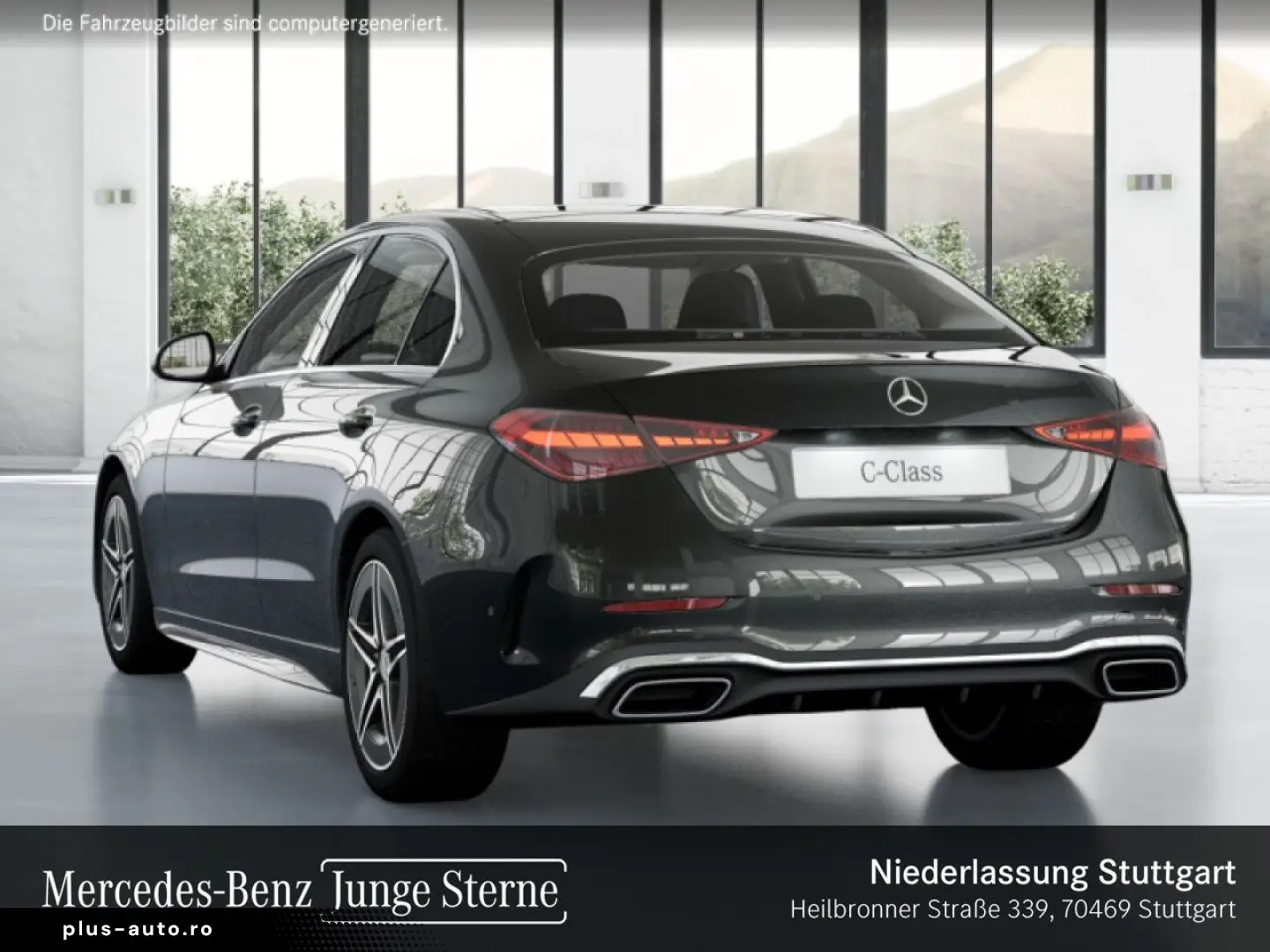 MERCEDES-BENZ C 180 AMG Adv  MBUX LED ParkPak Rükam Ambiente