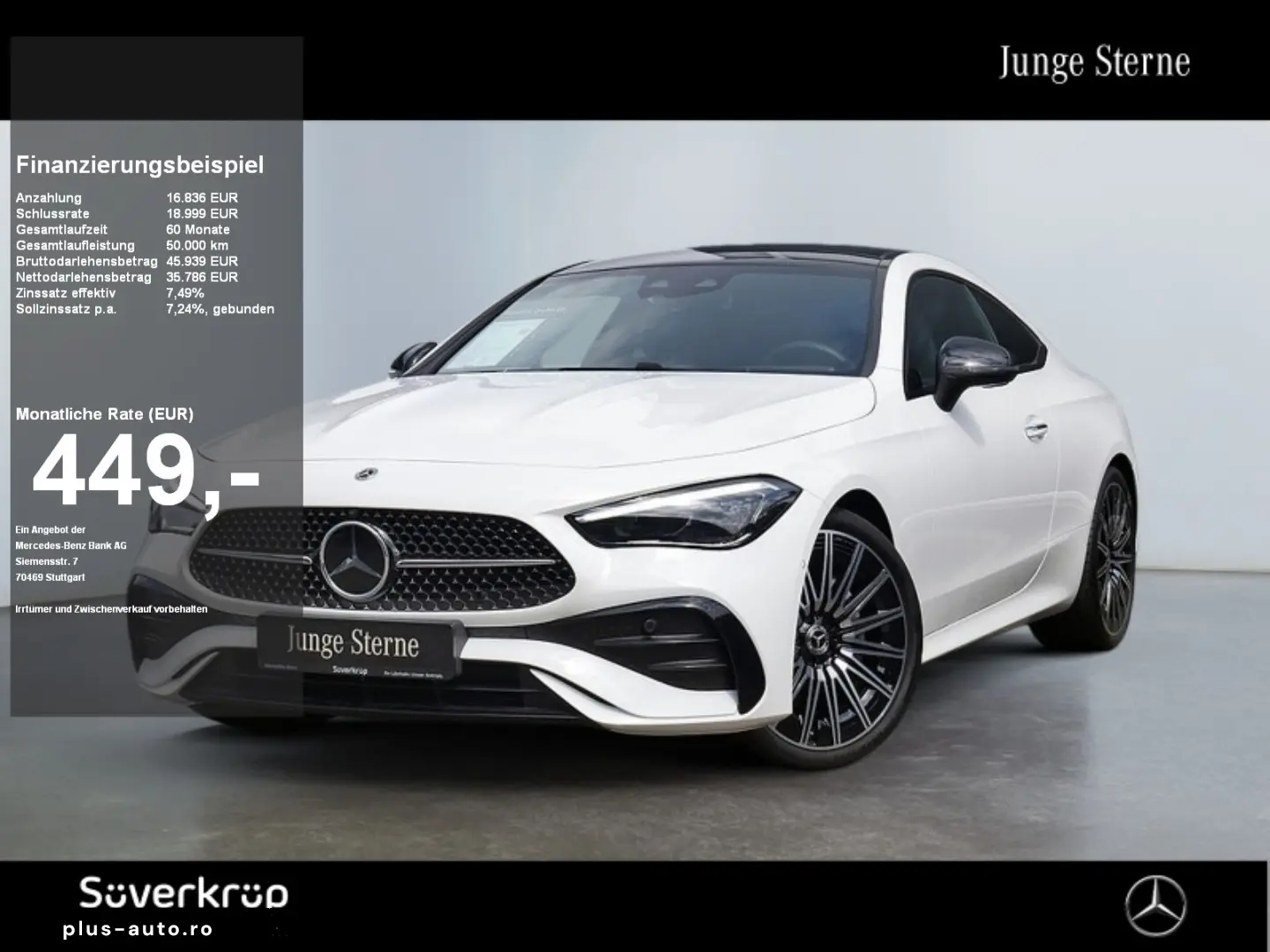 MERCEDES-BENZ CLE 220 d Coupé  AMG NIGHT 360 DISTR PANO