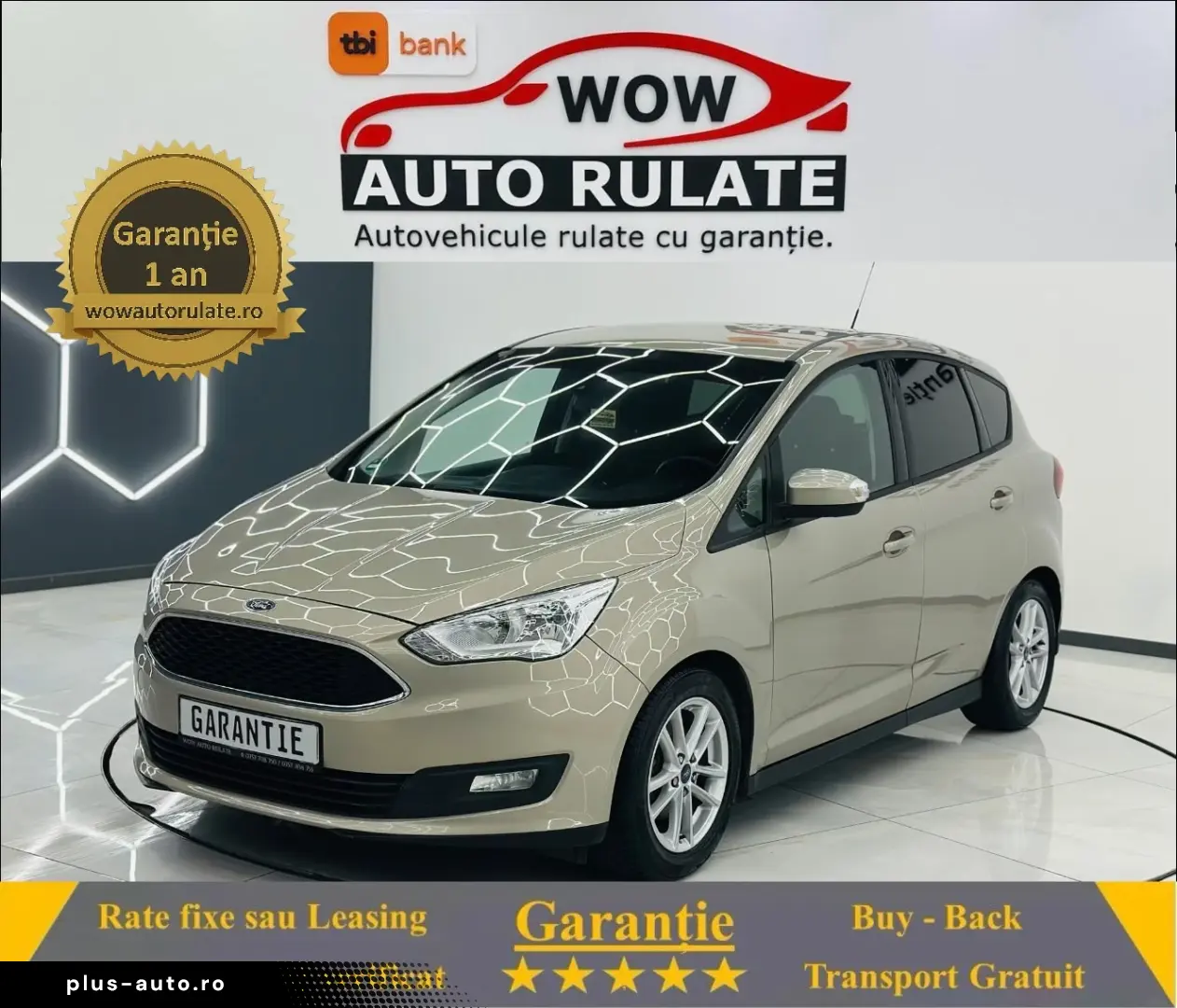 FORD C MAX 2016 1.5D E6 Garantie 12 Luni Rate Avans 0 Doar C