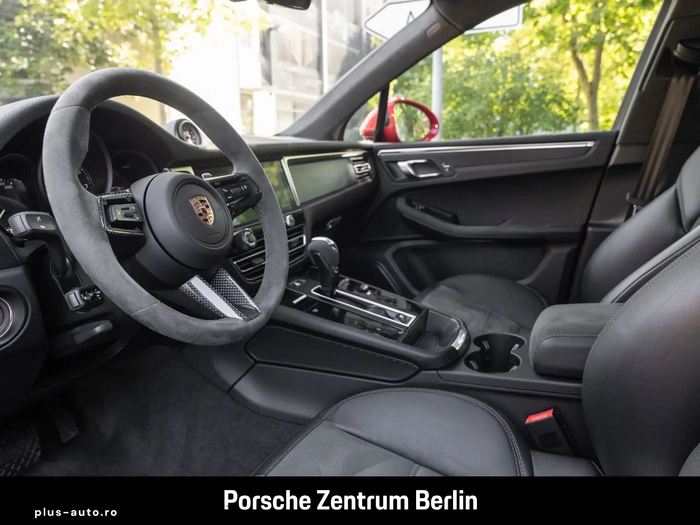 PORSCHE Macan GTS Karminrot Sportabgasanlage Panorama