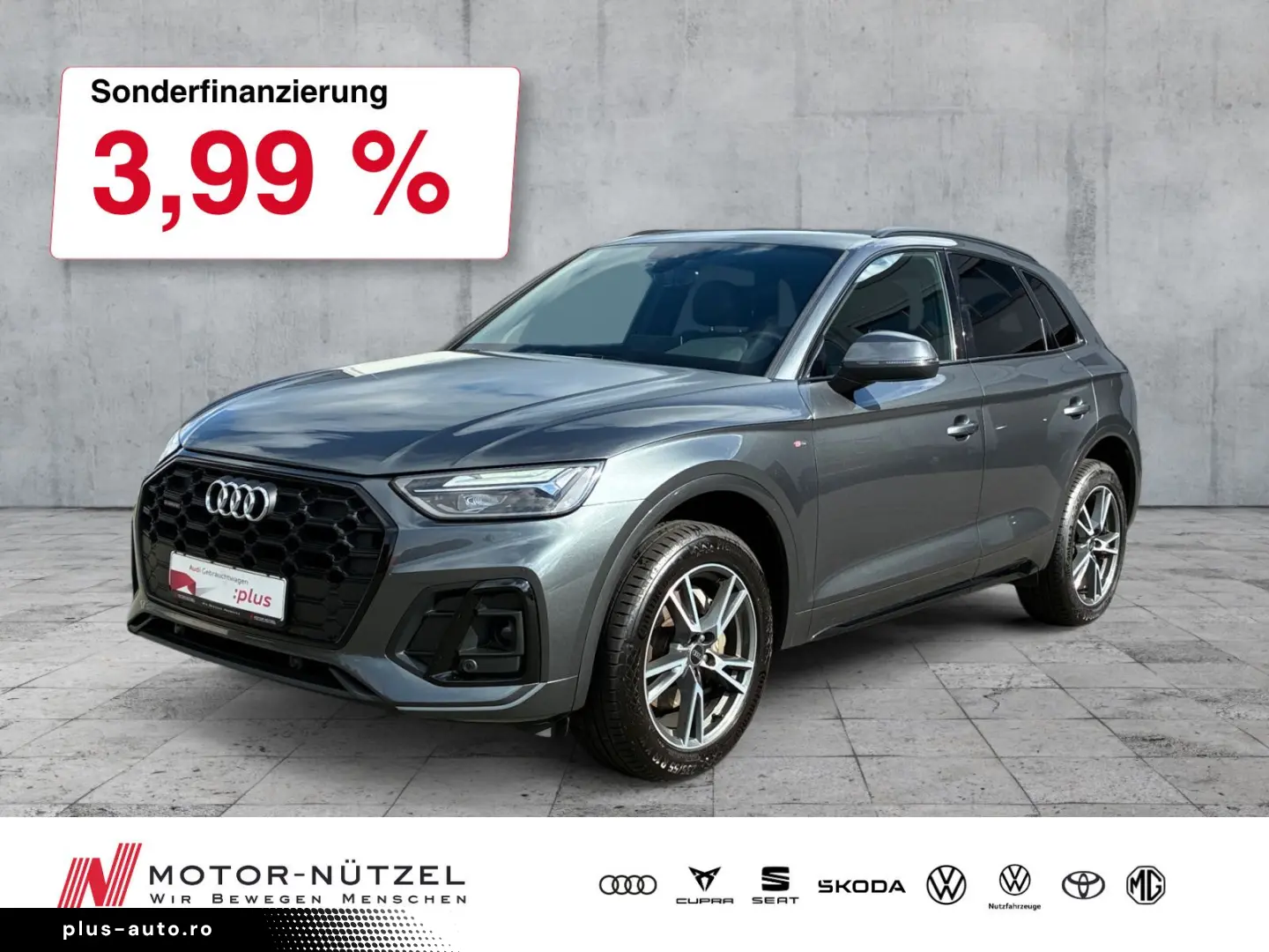 AUDI Q5 40 TDI QU S-TR 2xS-LINE LED NAVI RFK GRA 19
