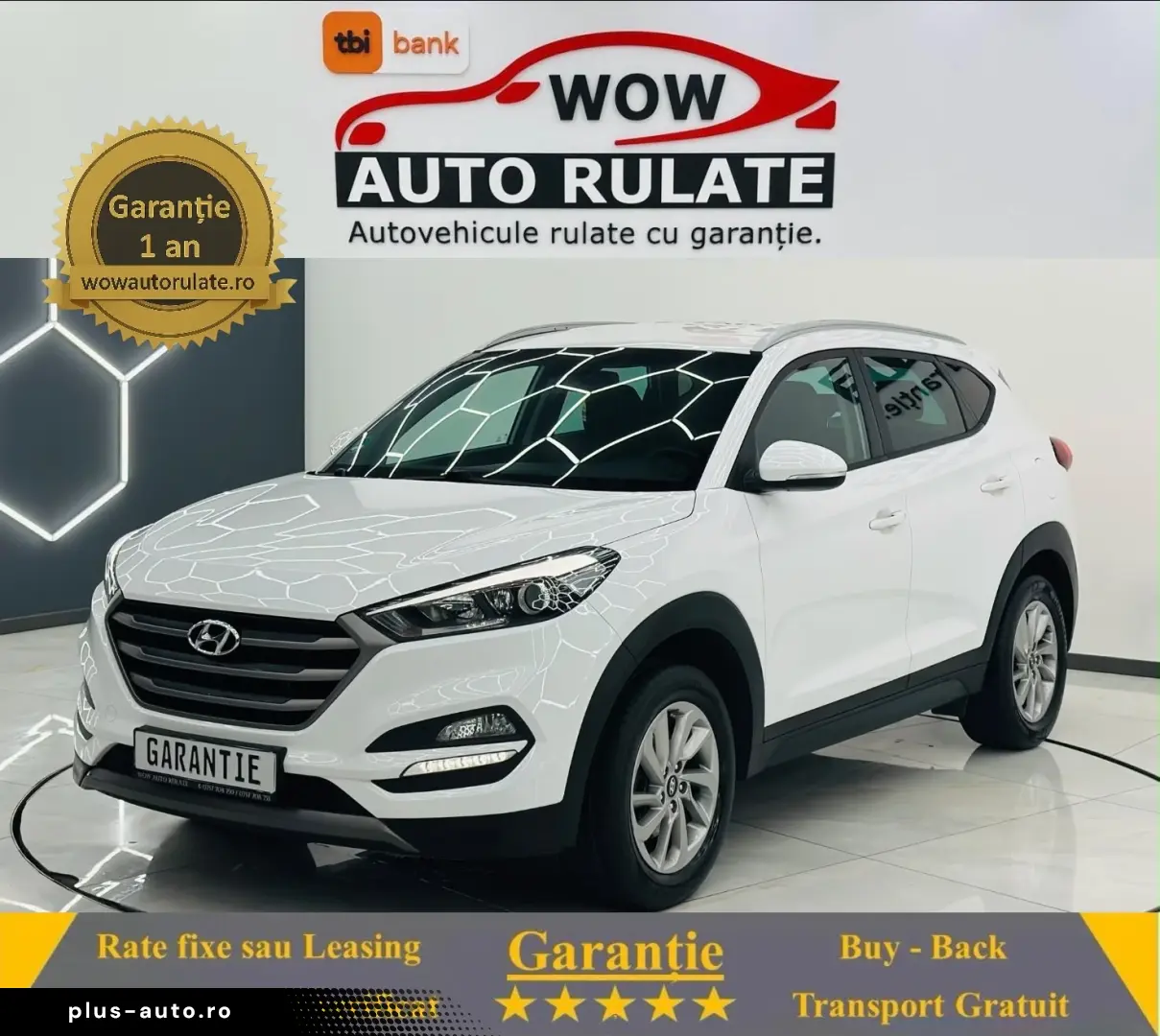 HYUNDAI TUCSON 2016 1.6I E6 Garantie 12 Luni Rate Avans 0 Do