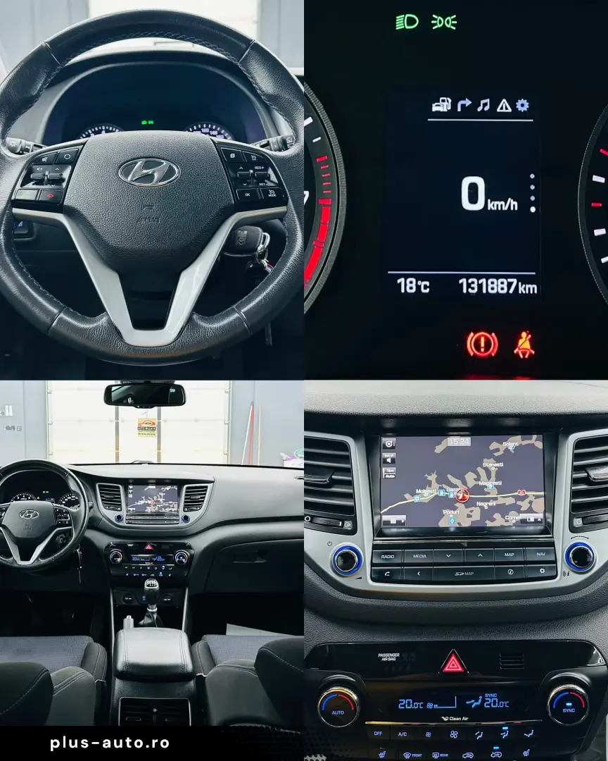HYUNDAI TUCSON 2016 1.6I E6 Garantie 12 Luni Rate Avans 0 Do