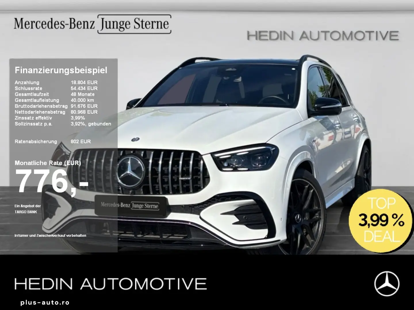 MERCEDES-BENZ AMG GLE 53 HYBRID 4M  BURM PANO NIGHT