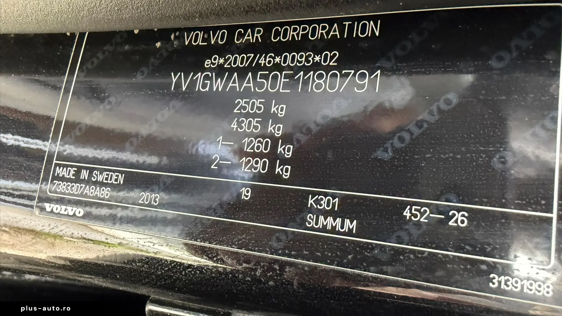 Volvo V60 D6 2.4 Plug-in Hybrid 283 cp Euro 5  Garantie Rate