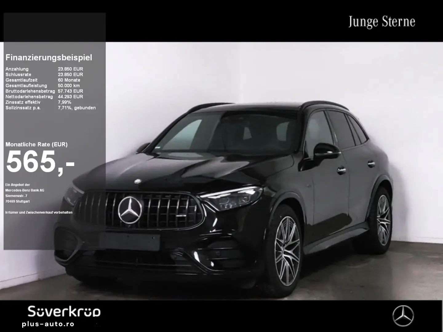 MERCEDES-BENZ GLC 43 AMG 4M   AMG NIGHT PREMIUM MEMO 360 AHK