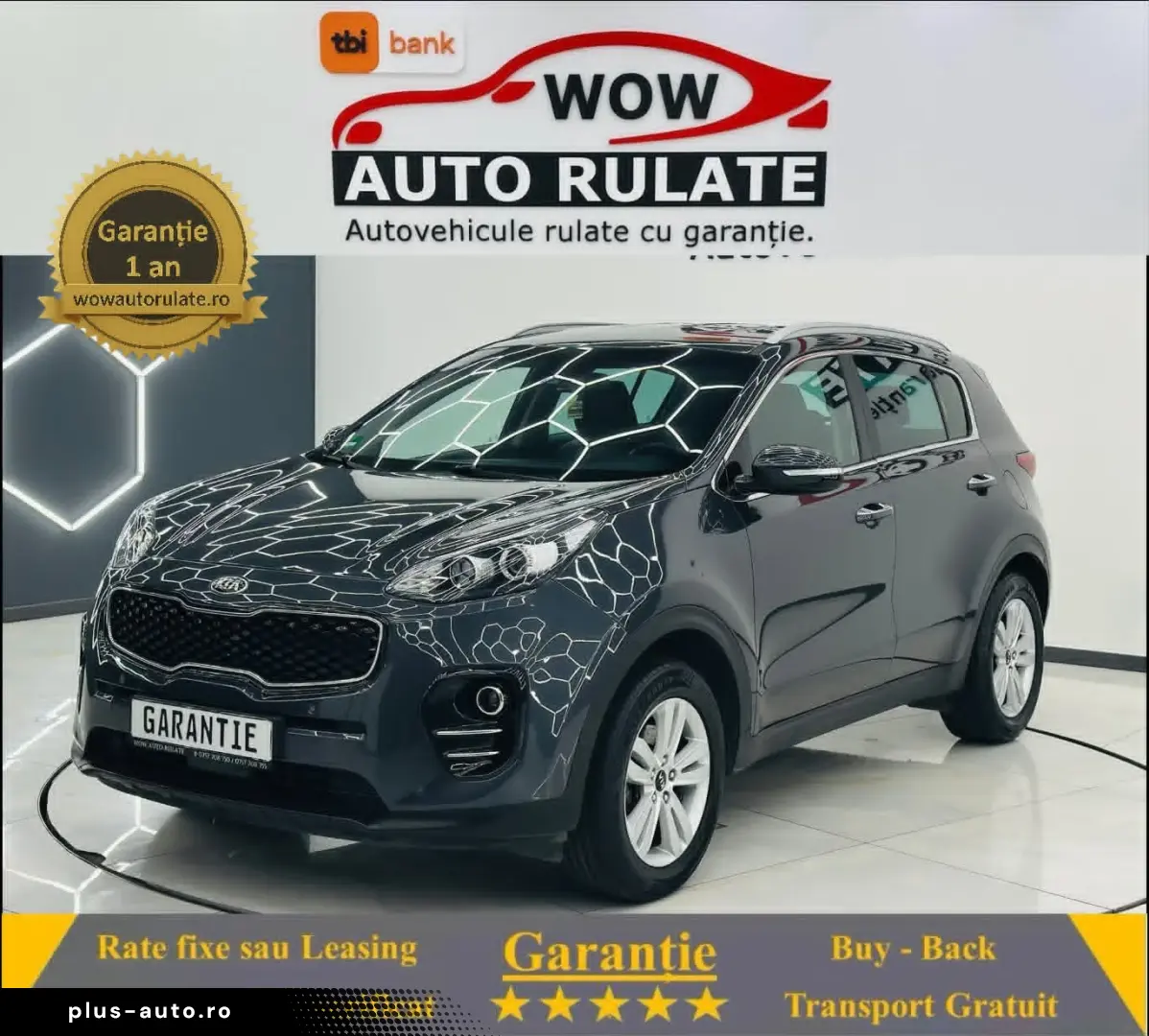 KIA SPORTAGE 2016 1.6i E6 Garantie 12 Luni Rate Avans 0 Doar