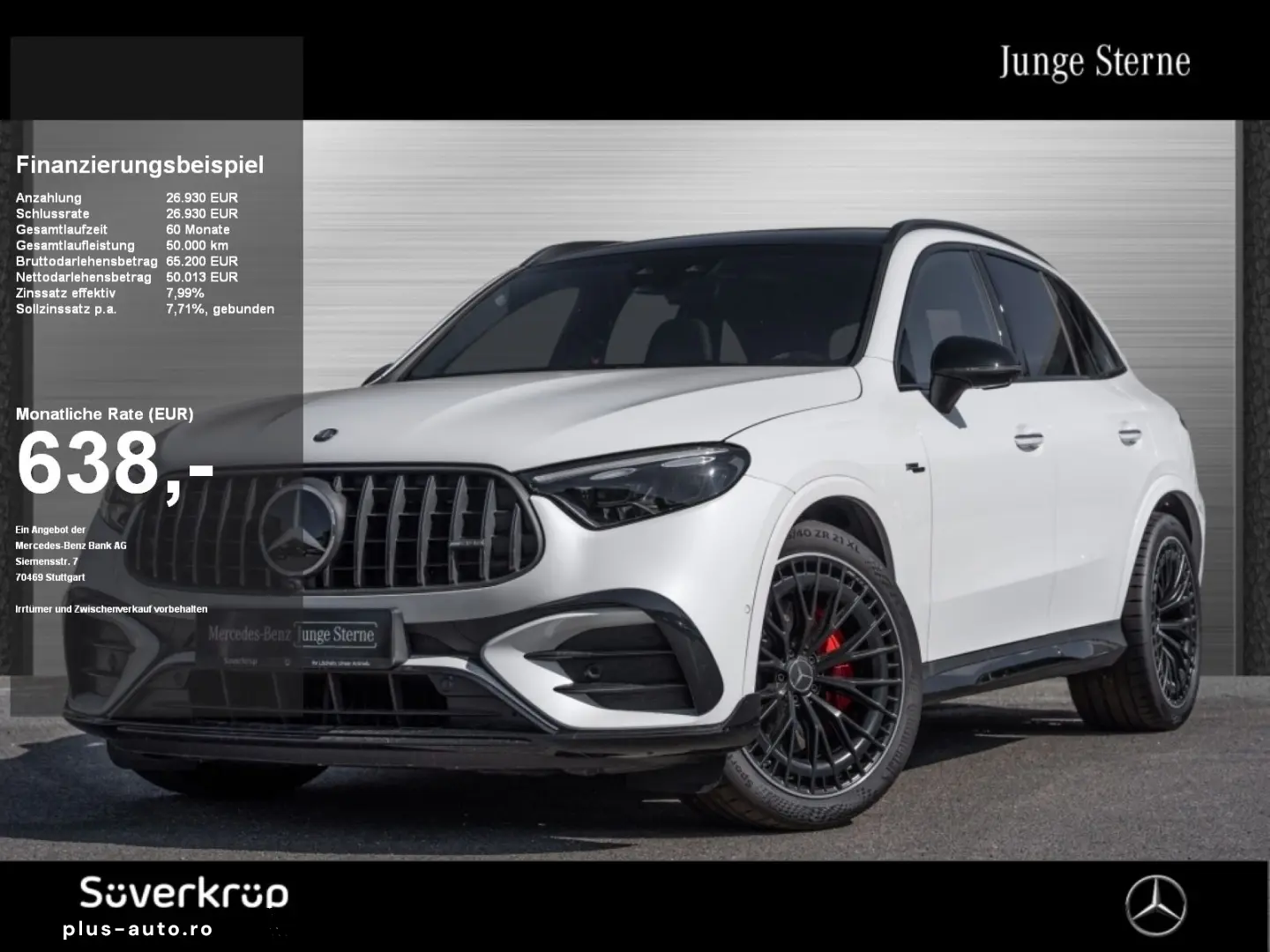 MERCEDES-BENZ GLC 43 AMG 4M   AMG BURM NIGHT MEMO 360 DISTR
