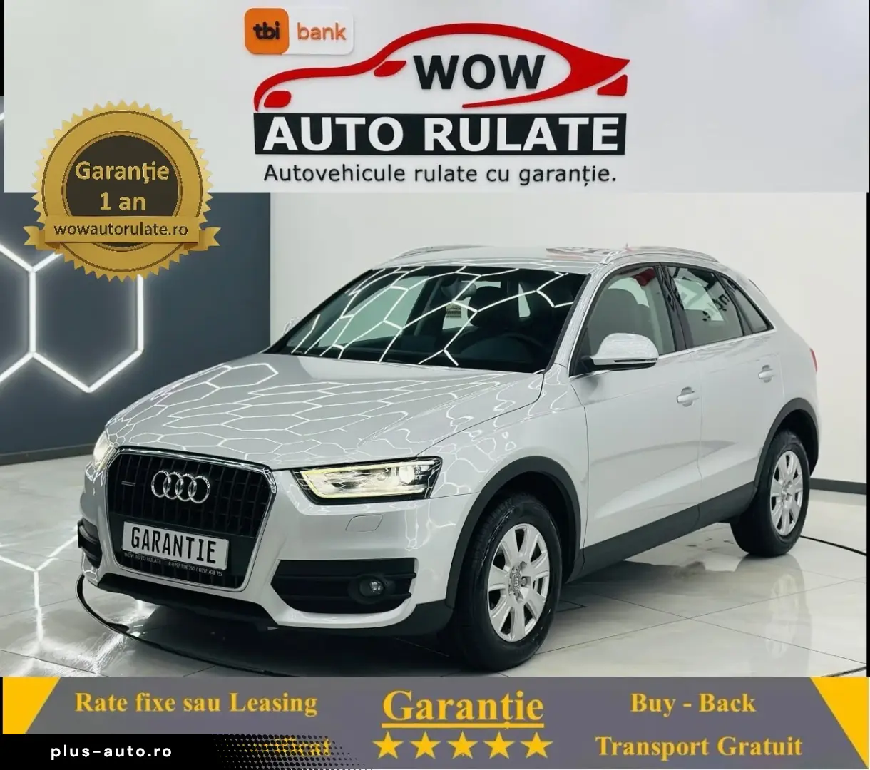 AUDI Q3 2013 2.0i E5 Garantie 12 Luni Rate Avans 0 Doar Cu B