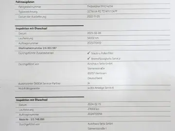 SKODA Octavia Lim. RS 2.0 TDI ACC HUD AHK MATRIX