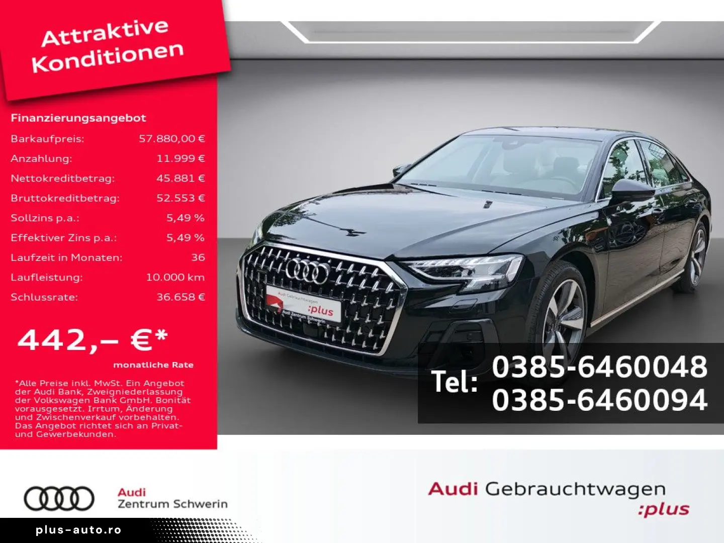 AUDI A8 50 TDI quattro SITZBELÜFTUNG STANDHZ 360