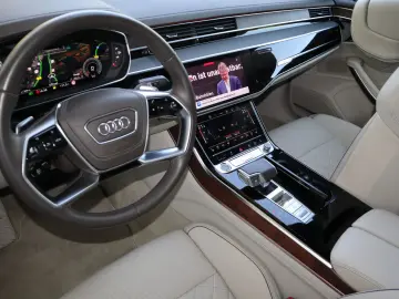 AUDI A8L 50 TDI lang exclusive  VOLLLEDER BEIGE  RUHE