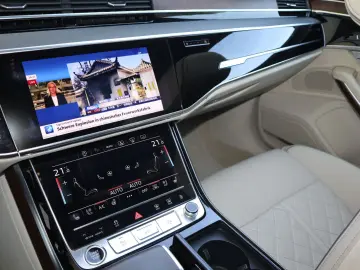 AUDI A8L 50 TDI lang exclusive  VOLLLEDER BEIGE  RUHE