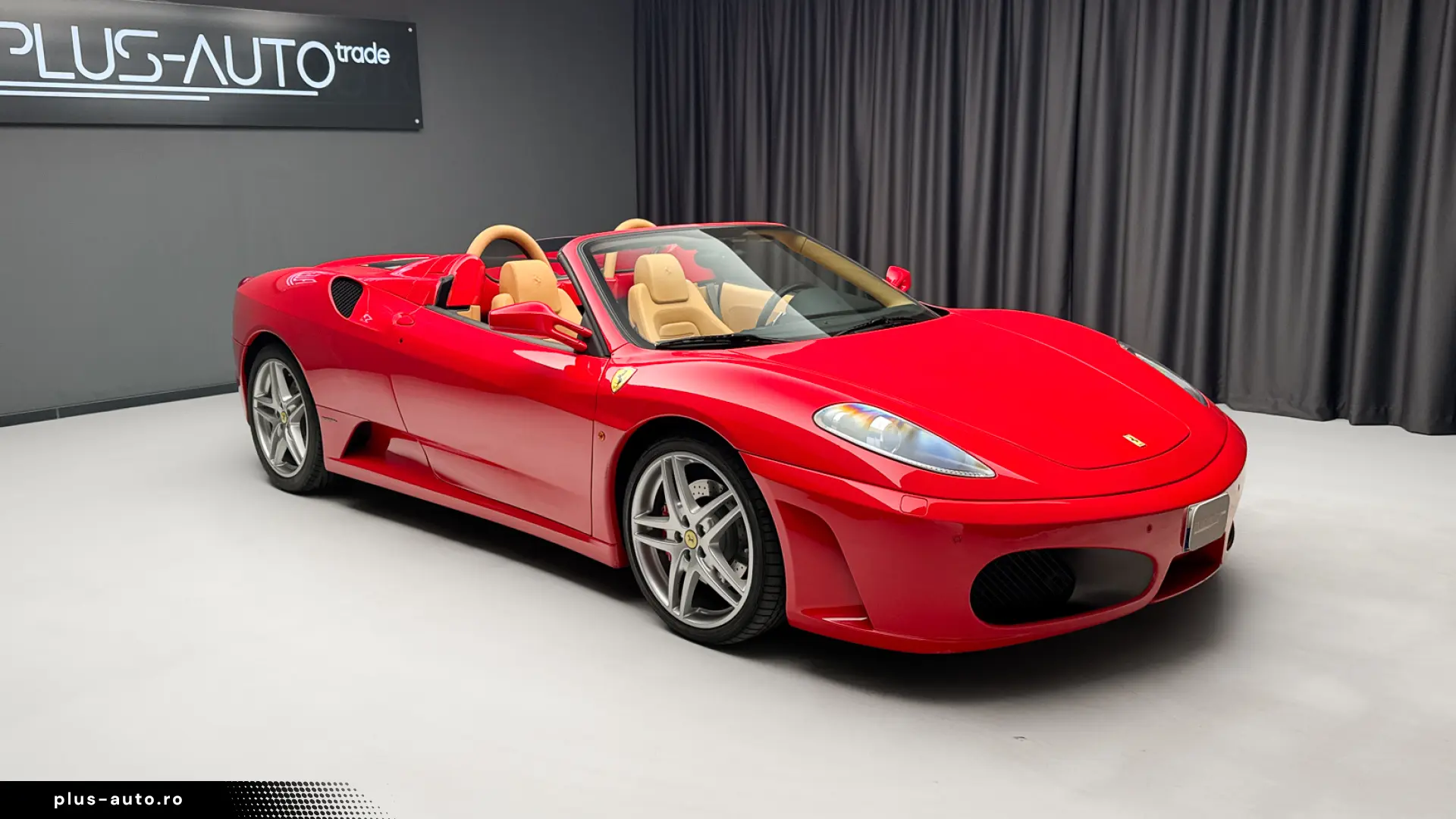 Ferrari F430 Spider ROSSO CORSA BEIGE INTERIOR