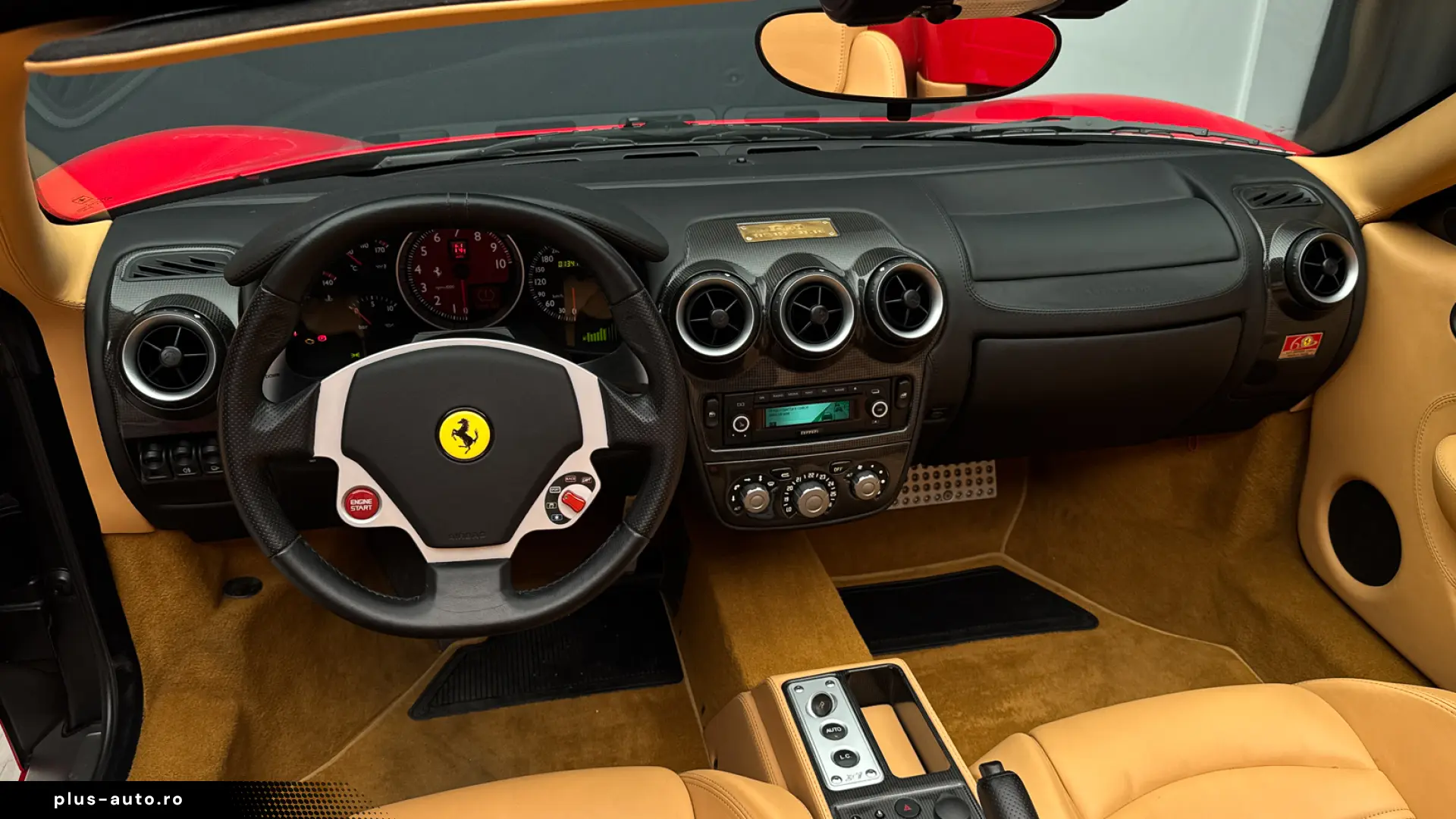 Ferrari F430 Spider ROSSO CORSA BEIGE INTERIOR
