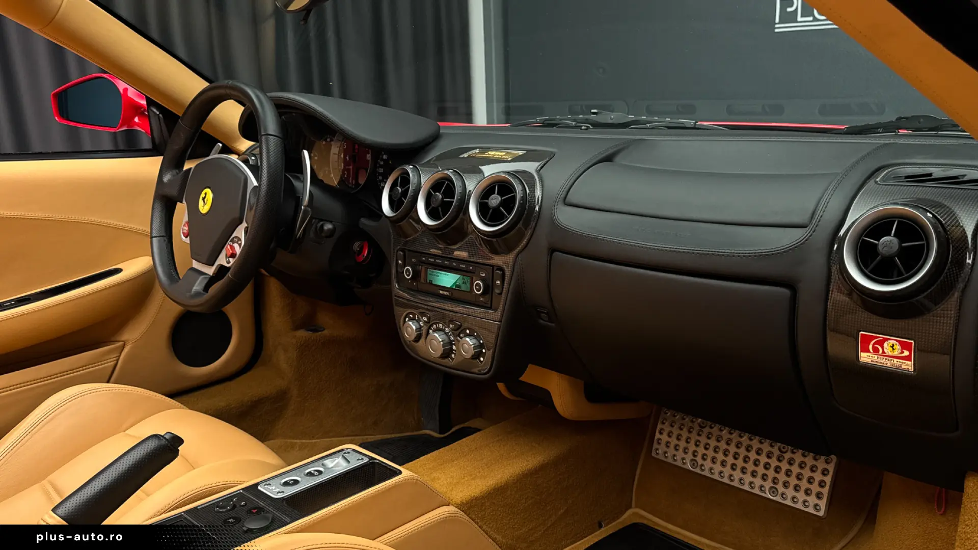 Ferrari F430 Spider ROSSO CORSA BEIGE INTERIOR