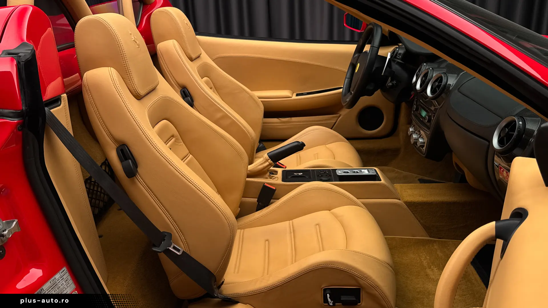 Ferrari F430 Spider ROSSO CORSA BEIGE INTERIOR