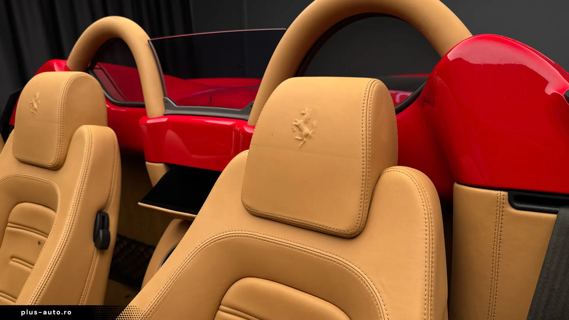 Ferrari F430 Spider ROSSO CORSA BEIGE INTERIOR