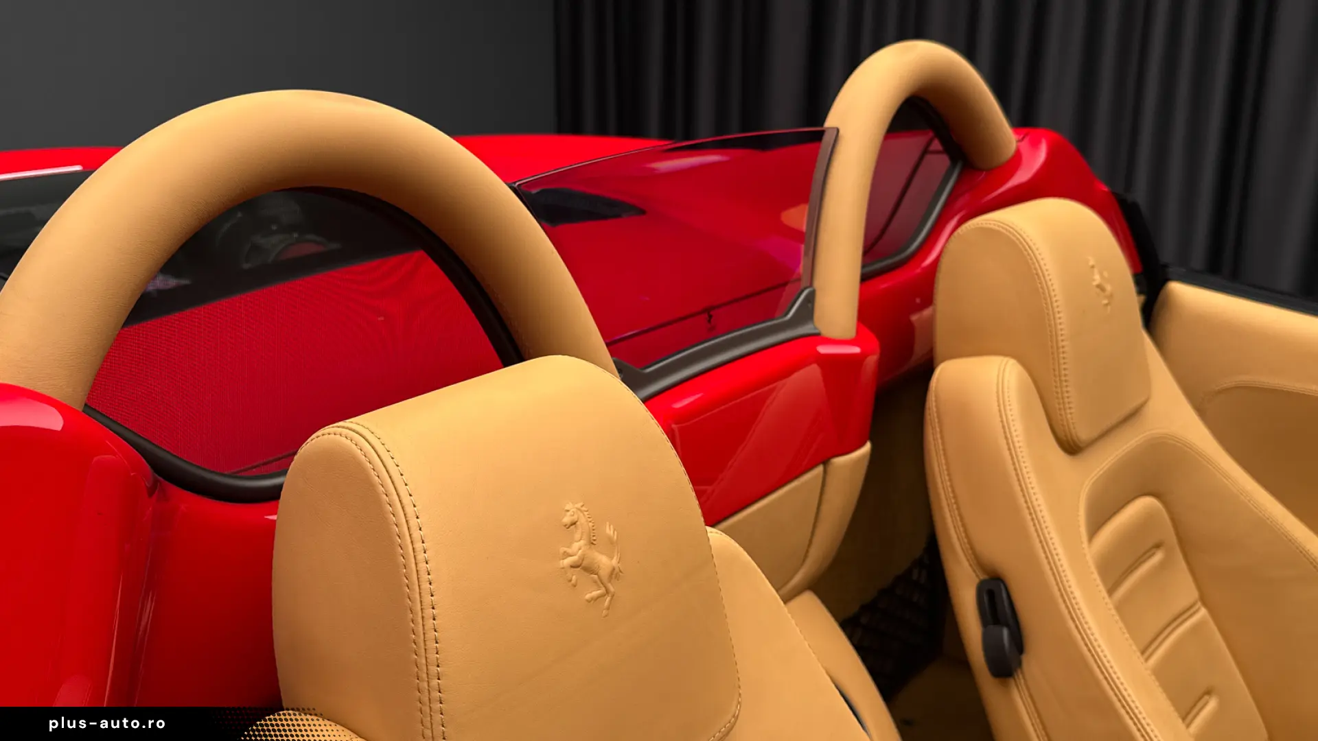 Ferrari F430 Spider ROSSO CORSA BEIGE INTERIOR