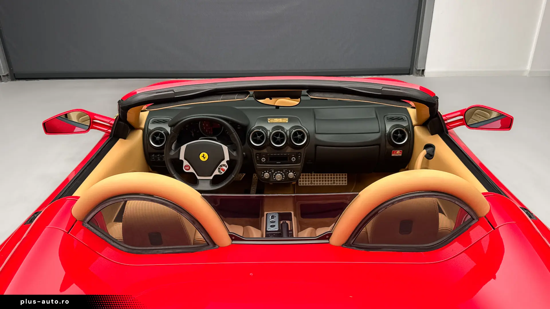 Ferrari F430 Spider ROSSO CORSA BEIGE INTERIOR