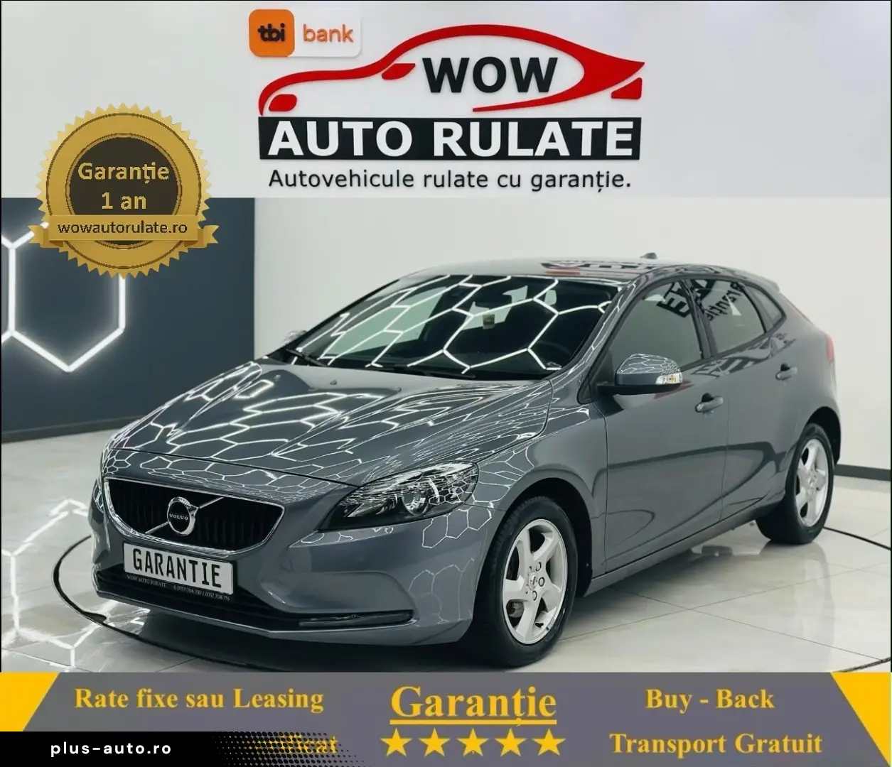 VOLVO V40 2018 2.0D E6 Garantie 12 Luni Rate Avans 0 Doar Cu
