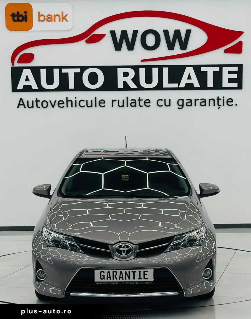 TOYOTA AURIS 2013 1.4D E5 Garantie 12 Luni Rate Avans 0 Doar